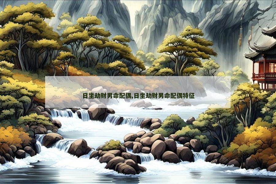 日坐劫财男命配偶,日坐劫财男命配偶特征